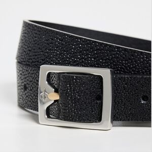 Rag & Bone Boyfriend 2.0 Textured Leather Belt